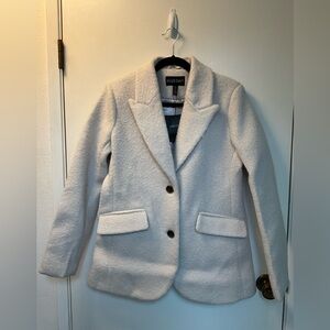 ✨ELLEN TRACY Women's Wave Boucle Tailored Coat Size Small